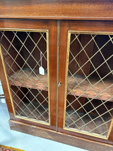 Lot 105 - A pair of 19th century mahogany small...