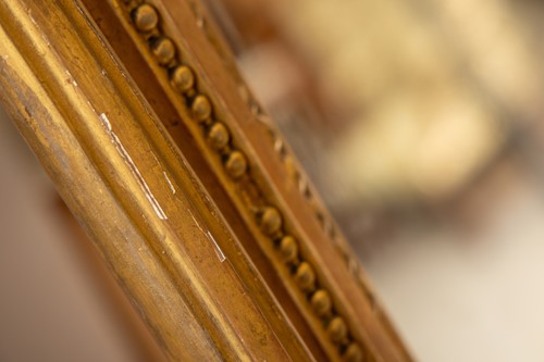 Lot 97 - A late 19th century large carved wood and gilt...