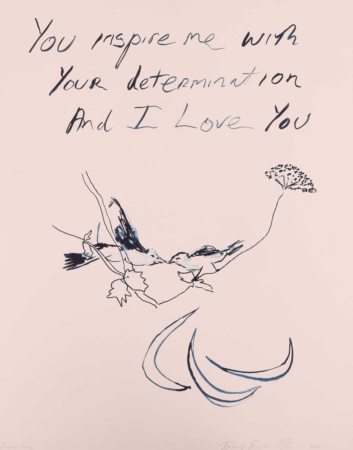Lot 79 - Tracey Emin (British b.1963) Birds 2012 (2011)...