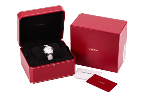 Lot 253 - Cartier Ballon Bleu Reference: 3653 Serial:...