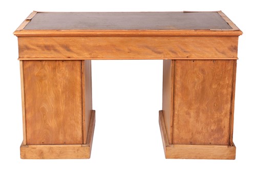 Lot 89 - A late 19th century Maple & Co sycamore...