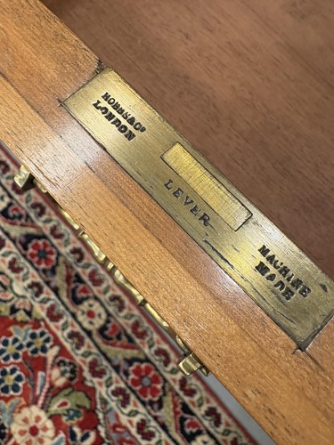 Lot 89 - A late 19th century Maple & Co sycamore...