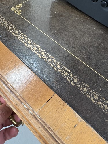 Lot 89 - A late 19th century Maple & Co sycamore...