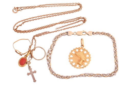 Lot 57 - A mixed collection of jewellery items...