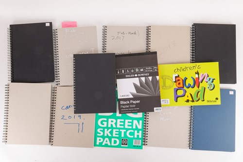 Lot 90 - Peter Green: A Selection of Sketchbooks...