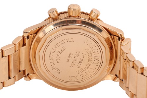 Lot 258 - Breguet 18ct Gold Type XX Transatlantique...