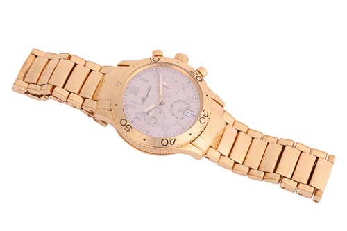 Lot 258 - Breguet 18ct Gold Type XX Transatlantique...