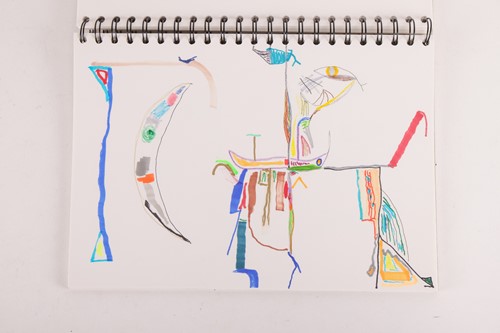 Lot 4 - Peter Green: A Selection of Sketchbooks...