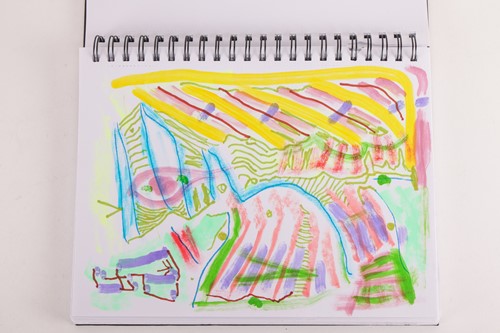 Lot 45 - Peter Green: A Selection of Sketchbooks...