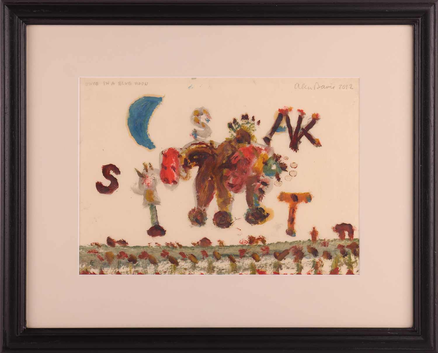Lot 7 - Alan Davie (Scottish 1920-2014), Once in a...