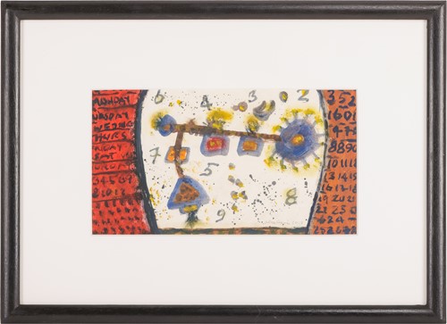 Lot 82 - Alan Davie (Scottish 1920-2014) Untitled OG...