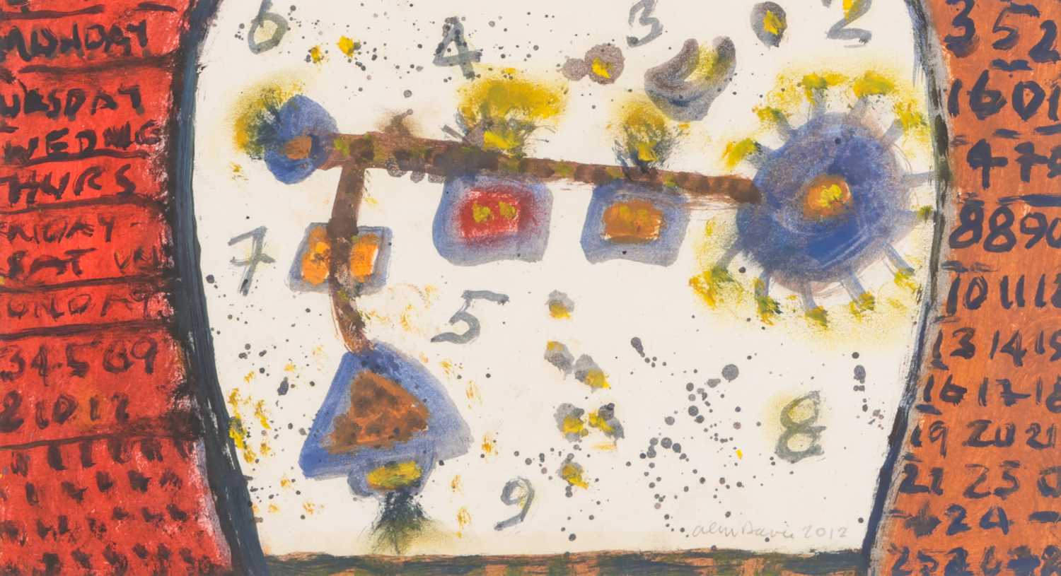 Lot 82 - Alan Davie (Scottish 1920-2014) Untitled OG...