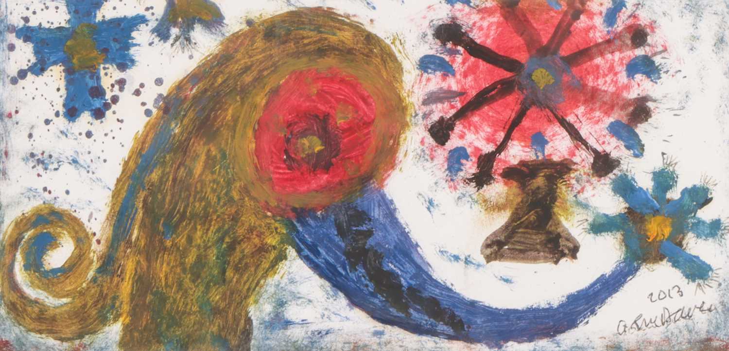 Lot 83 - Alan Davie (Scottish 1920-2014) Untitled OG...