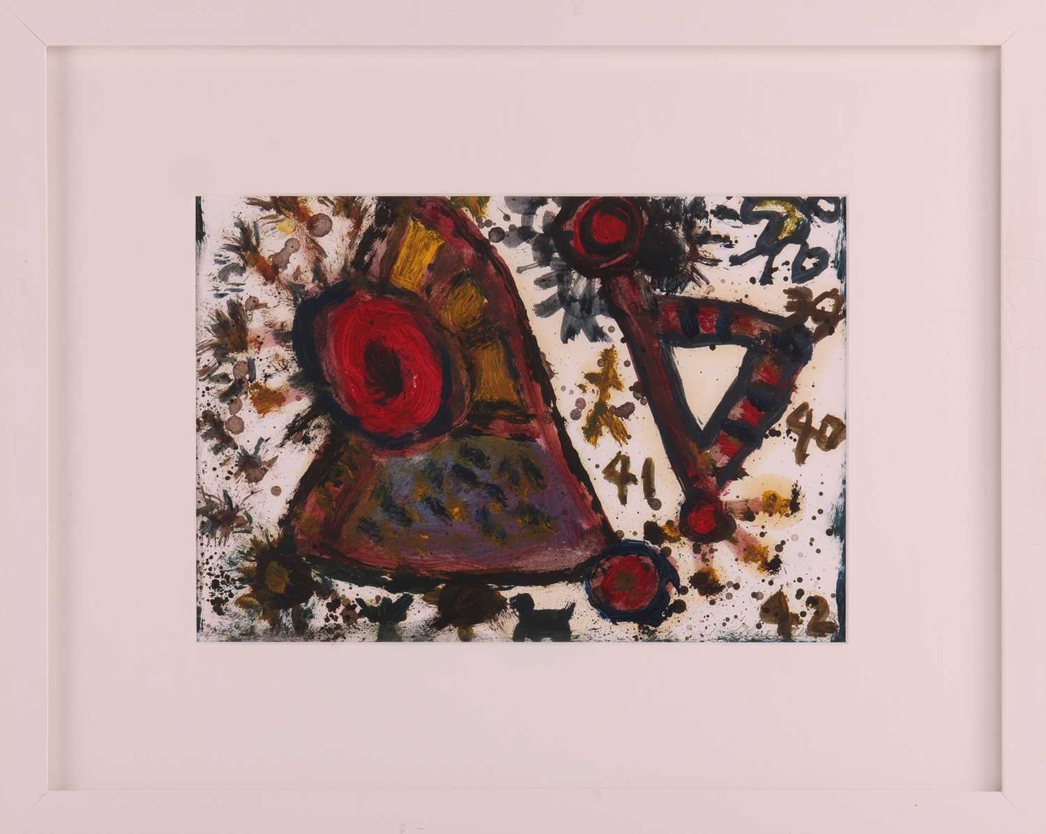 Lot 27 - Alan Davie (Scottish 1920-2014), Opus OG.4469,...