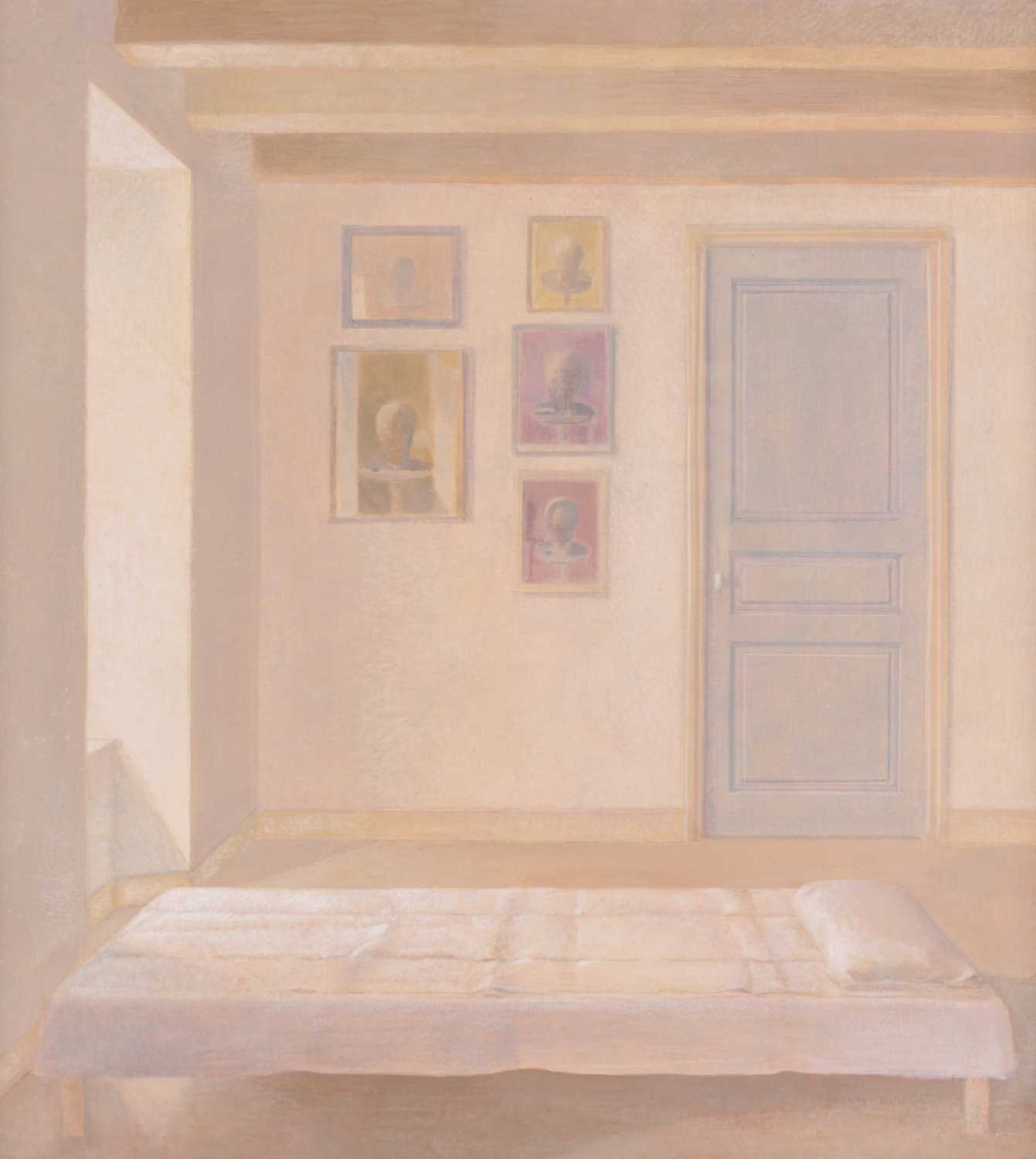 Lot 24 - David Tindle (British b. 1932) Room signed,...