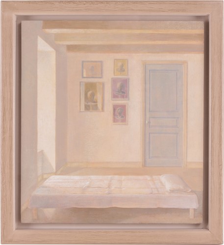 Lot 24 - David Tindle (British b. 1932) Room signed,...