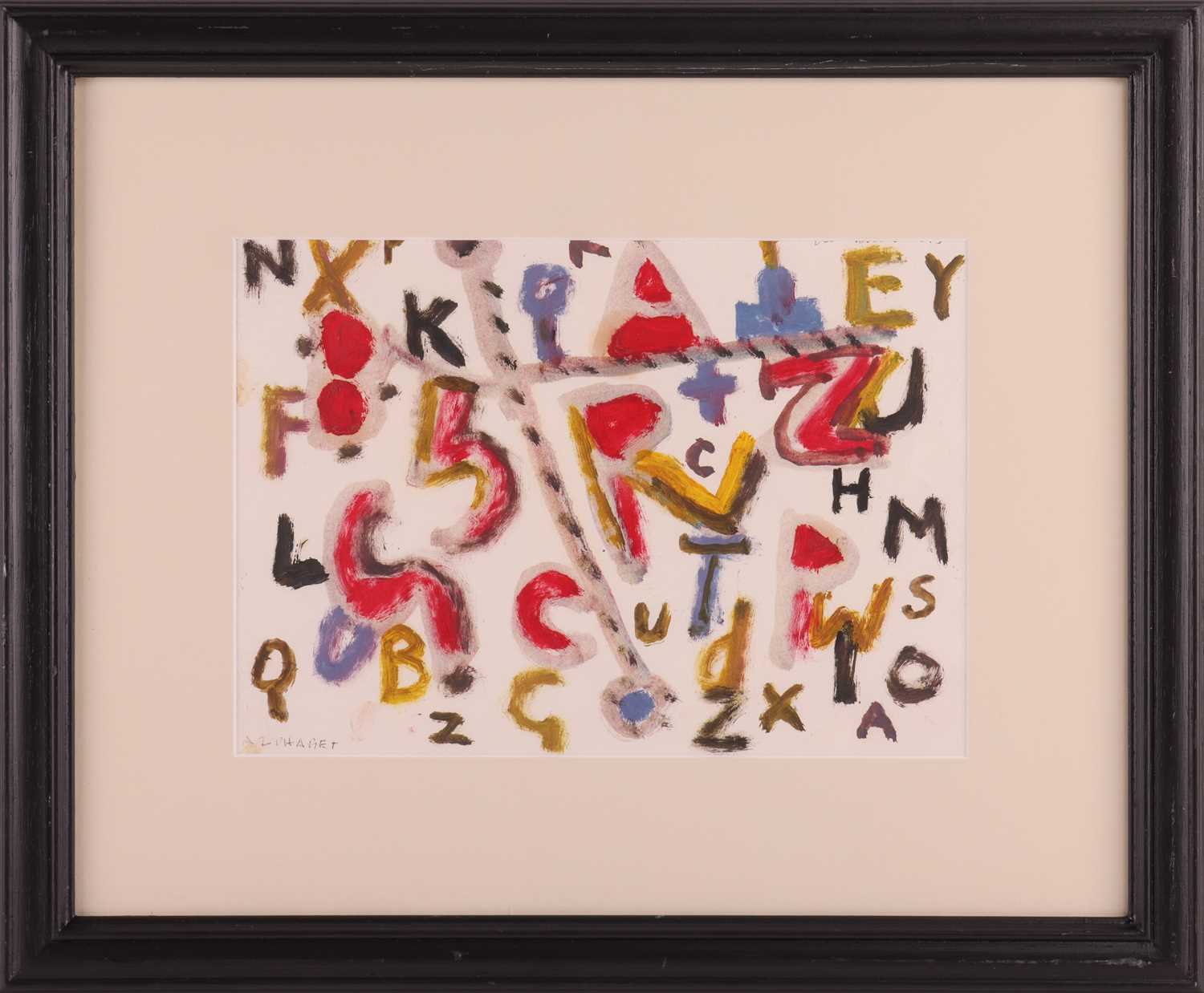 Lot 25 - Alan Davie (Scottish 1920-2014), Alphabet,...