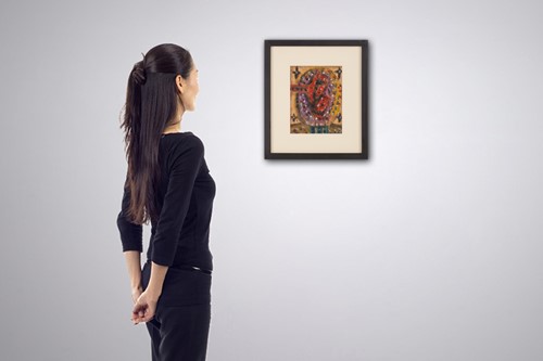 Lot 84 - Alan Davie (Scottish 1920-2014) Untitled OG...
