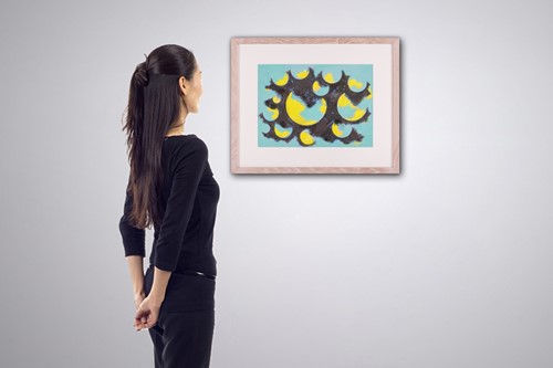 Lot 23 - William Gear (Scottish 1915-1997), Yellow and...