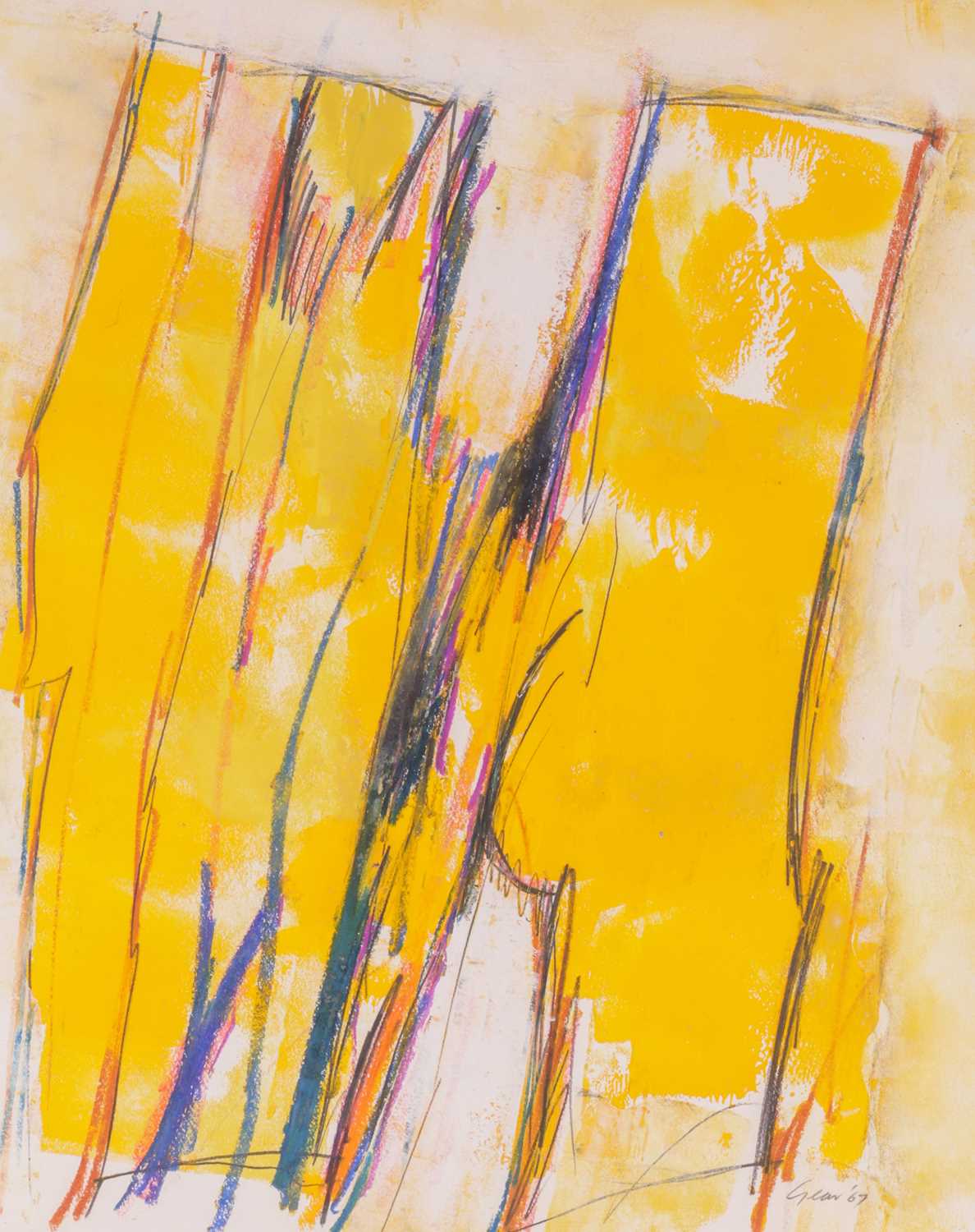 Lot 87 - William Gear (Scottish 1915-1997) Untitled...