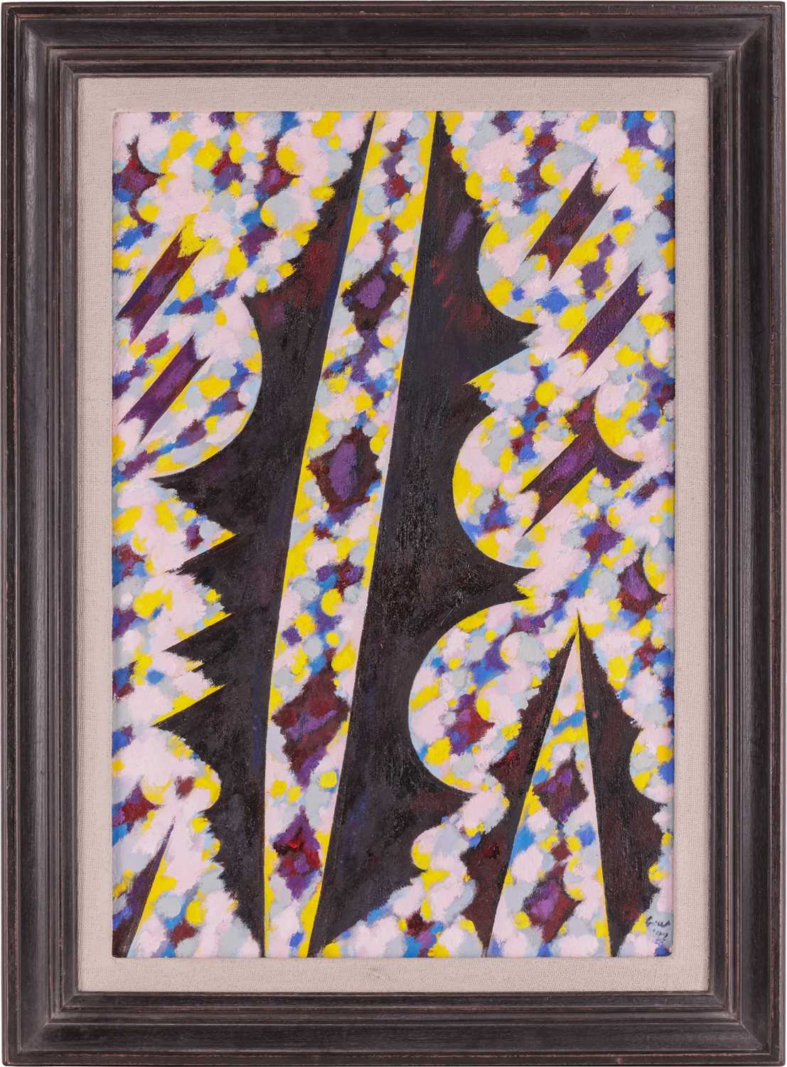 Lot 20 - William Gear (Scottish 1915-1997), Pink and...