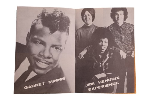 Lot 7 - A Pair of Music Concert Programmes: Jimi...