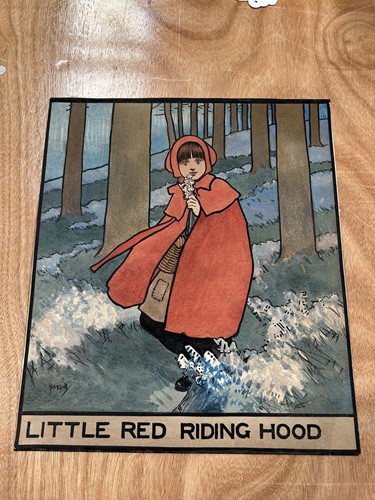 Lot 15 - John Hassall (British, 1868-1948), Little Red...