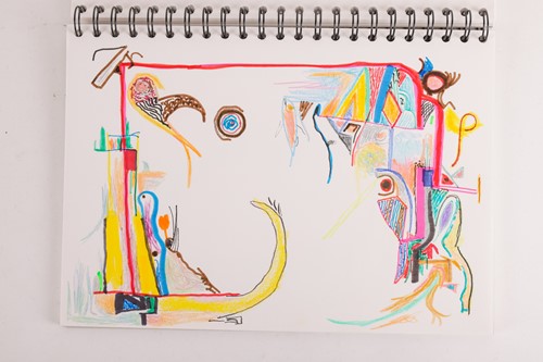 Lot 87 - Peter Green: A Selection of Sketchbooks...