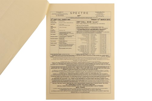 Lot 125 - James Bond: Spectre (2015); Die Another Day...