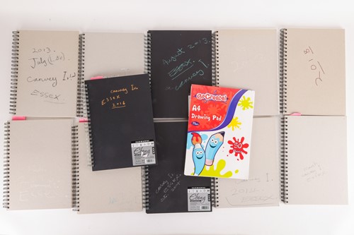 Lot 5 - Peter Green: A Selection of Sketchbooks...