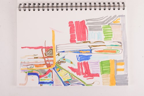 Lot 5 - Peter Green: A Selection of Sketchbooks...