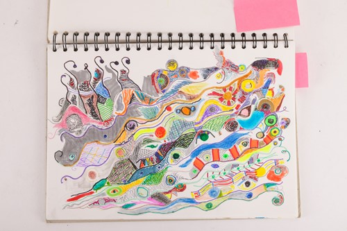 Lot 5 - Peter Green: A Selection of Sketchbooks...