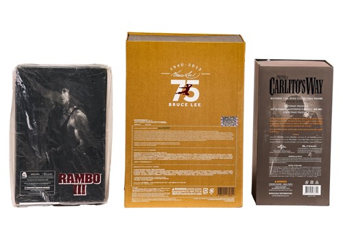 Lot 9 - Three 1:6 scale collectible figures,...