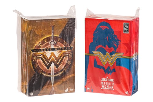 Lot 11 - Wonder Woman: two Hot Toys 1:6 scale...