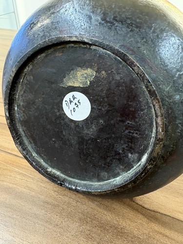 Lot 50 - A Chinese Han Dynasty archaic bronze,...