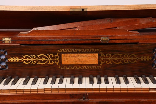 Lot 69 - Early 19th century mahogany and rosewood...