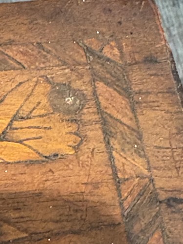 Lot 157 - A 19th century Dutch walnut and floral...