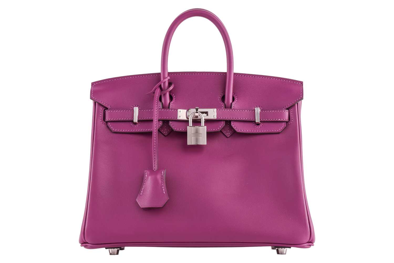 Lot 226 - Hermès - a Birkin Retourne 25 in Anemone Veau...