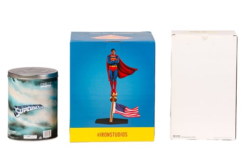 Lot 26 - A Mezco Toyzs DC Superman 1978 edition figure,...