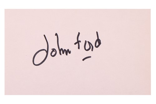 Lot 72 - Autographs: The Quiet Man (1952) cast and crew,...