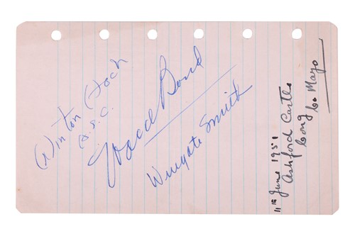 Lot 72 - Autographs: The Quiet Man (1952) cast and crew,...