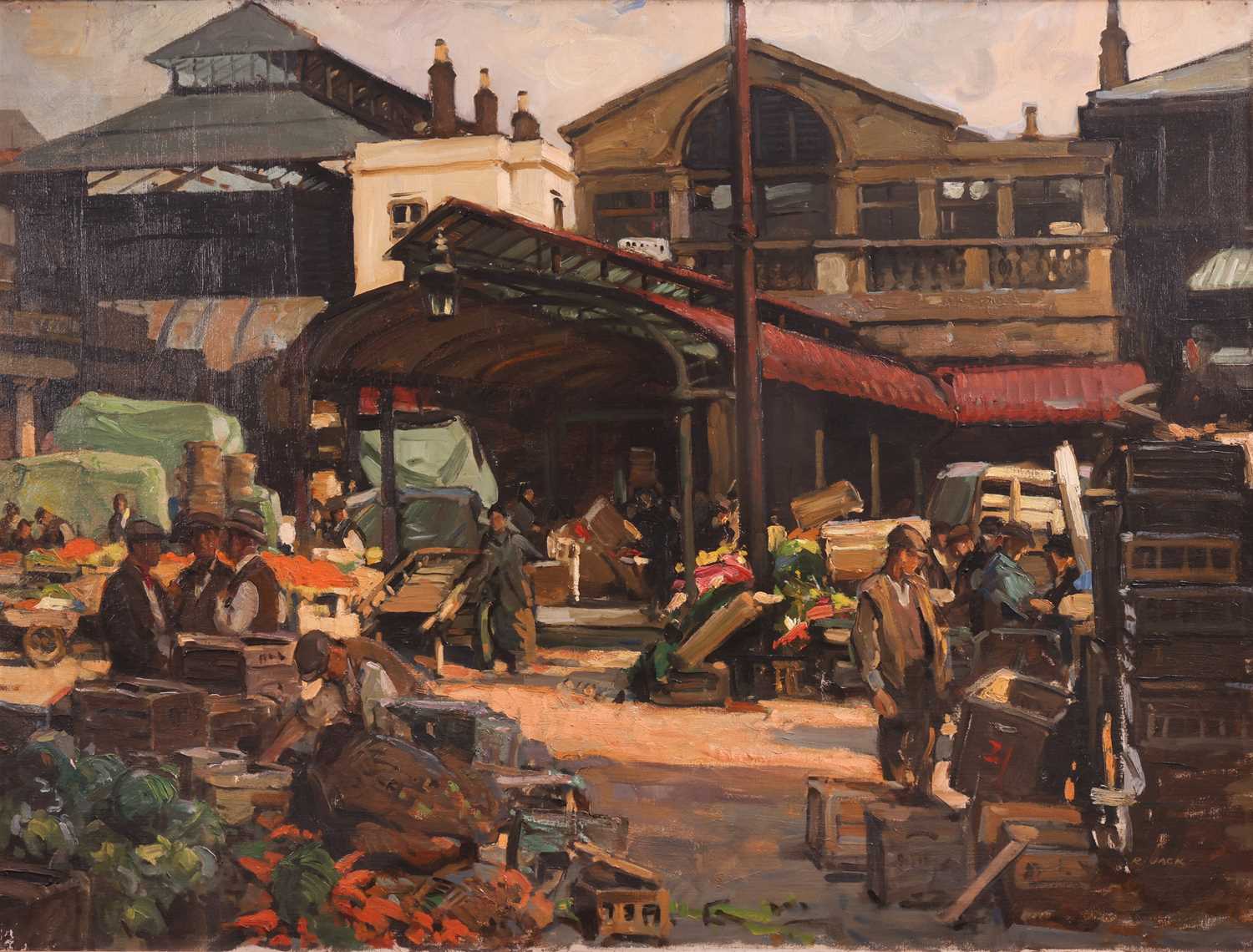 Lot 44 - Richard Jack (British 1866 –1952) Covent...