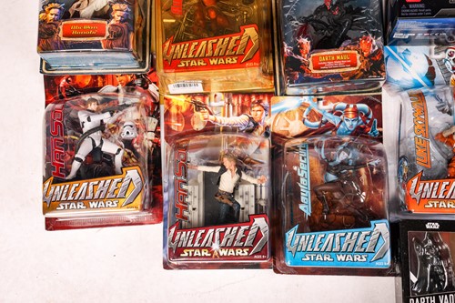 Lot 71 - A large collection of Star Wars collectible...