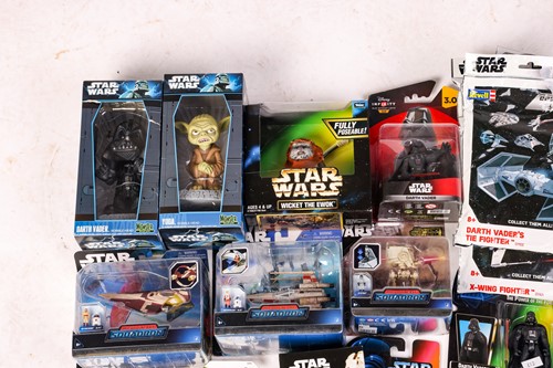 Lot 72 - A collection of Star Wars toys and...