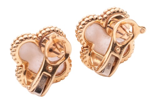 Lot 57 - Van Cleef & Arpels - A pair of Alhambra...