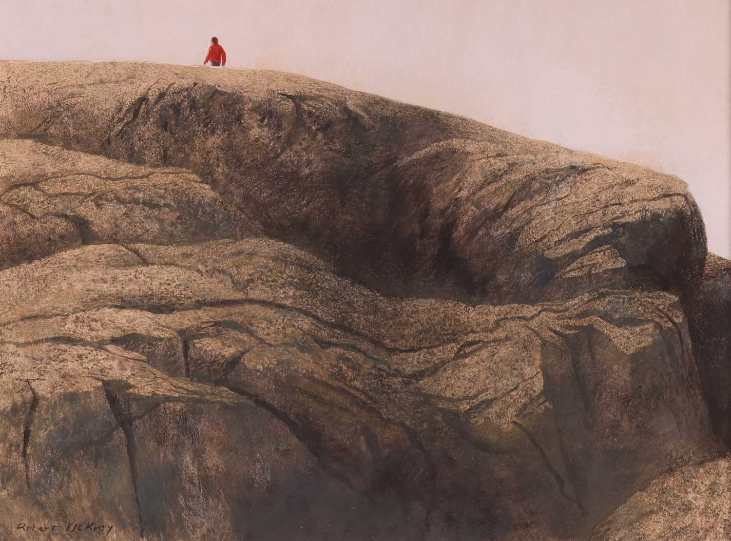 Lot 86 - Robert Vickrey (American 1926 - 2011) 'The Red...