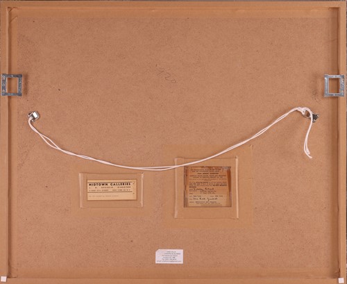 Lot 86 - Robert Vickrey (American 1926 - 2011) 'The Red...