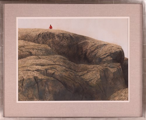 Lot 86 - Robert Vickrey (American 1926 - 2011) 'The Red...