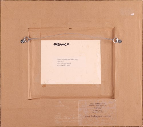 Lot 29 - Diana Armfield RA (British b.1920) Vineyard,...