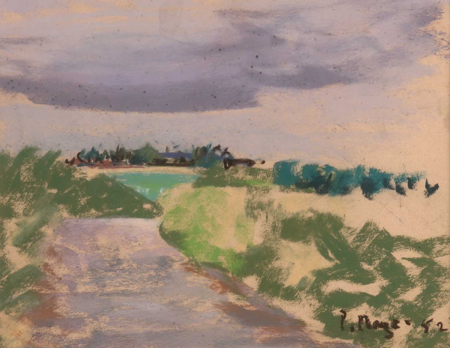 Lot 30 - Paul Maze (French 1887-1979) Path through the...